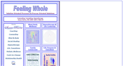 Desktop Screenshot of feelingwhole.com